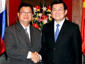 Президент Вьетнама Чыонг Тан Шанг принял иностранных гостей